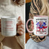 Personalized Supergirl Baby Mug – Custom Name, Photo & Mom’s Message – “The Crib Crusader” Design